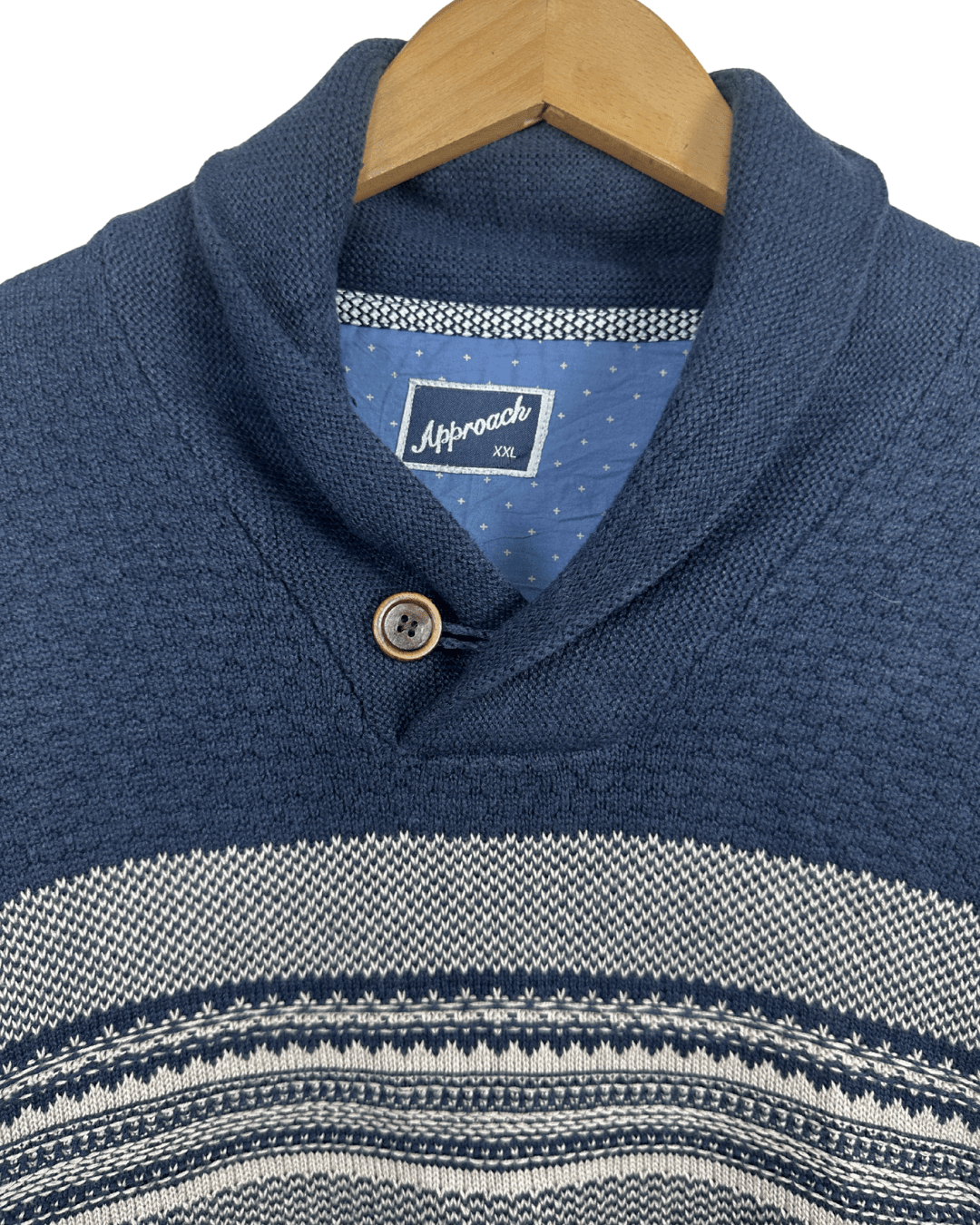 Approach Striped Sweater 2XL - Funkify