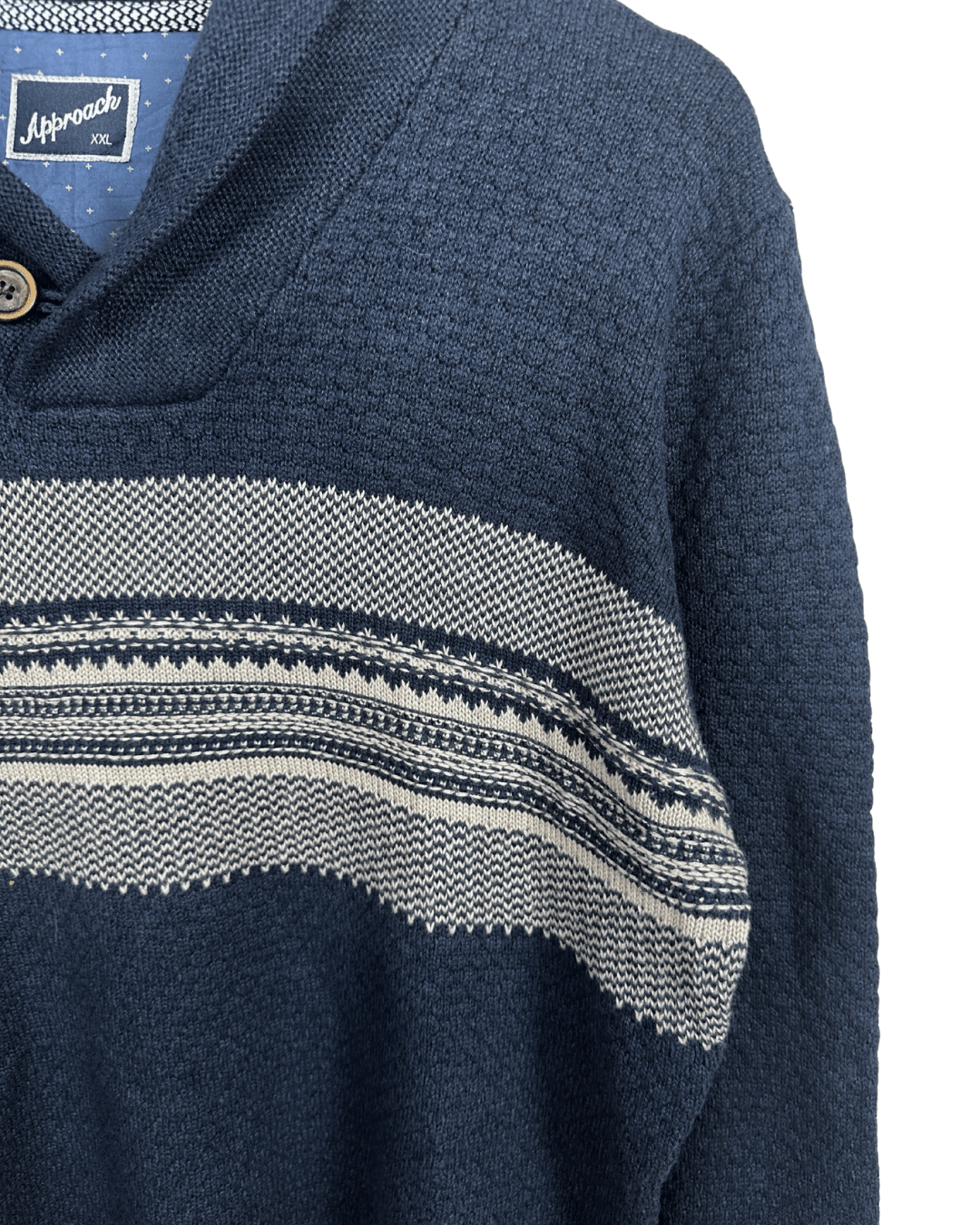 Approach Striped Sweater 2XL - Funkify