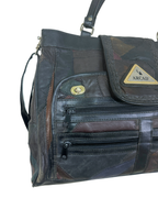 Arcad Patch Work Multi-Color Genuine Leather Bag