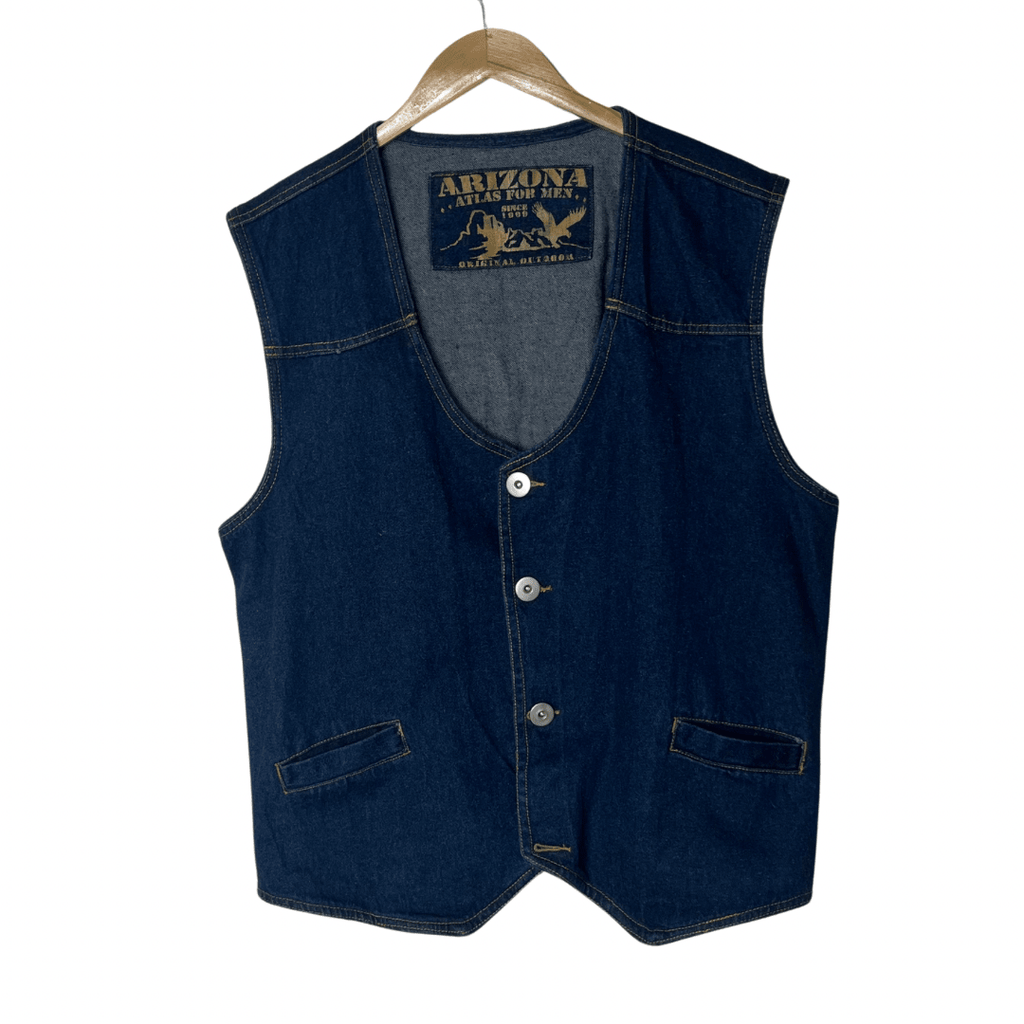 Arizona Denim Vest Large - Funkify