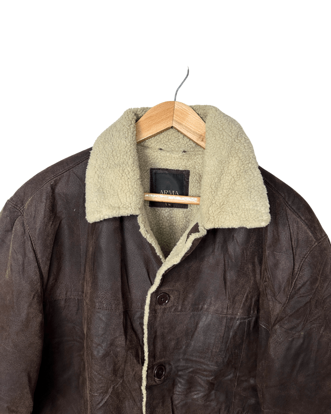 Arma Menswear Genuine Leather Jacket XL - Funkify