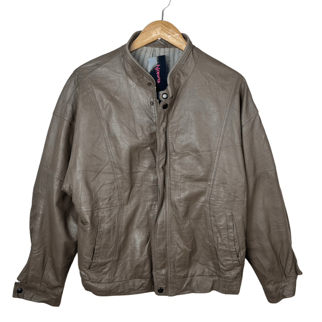 Asgard Genuine Leather Jacket Large - Funkify
