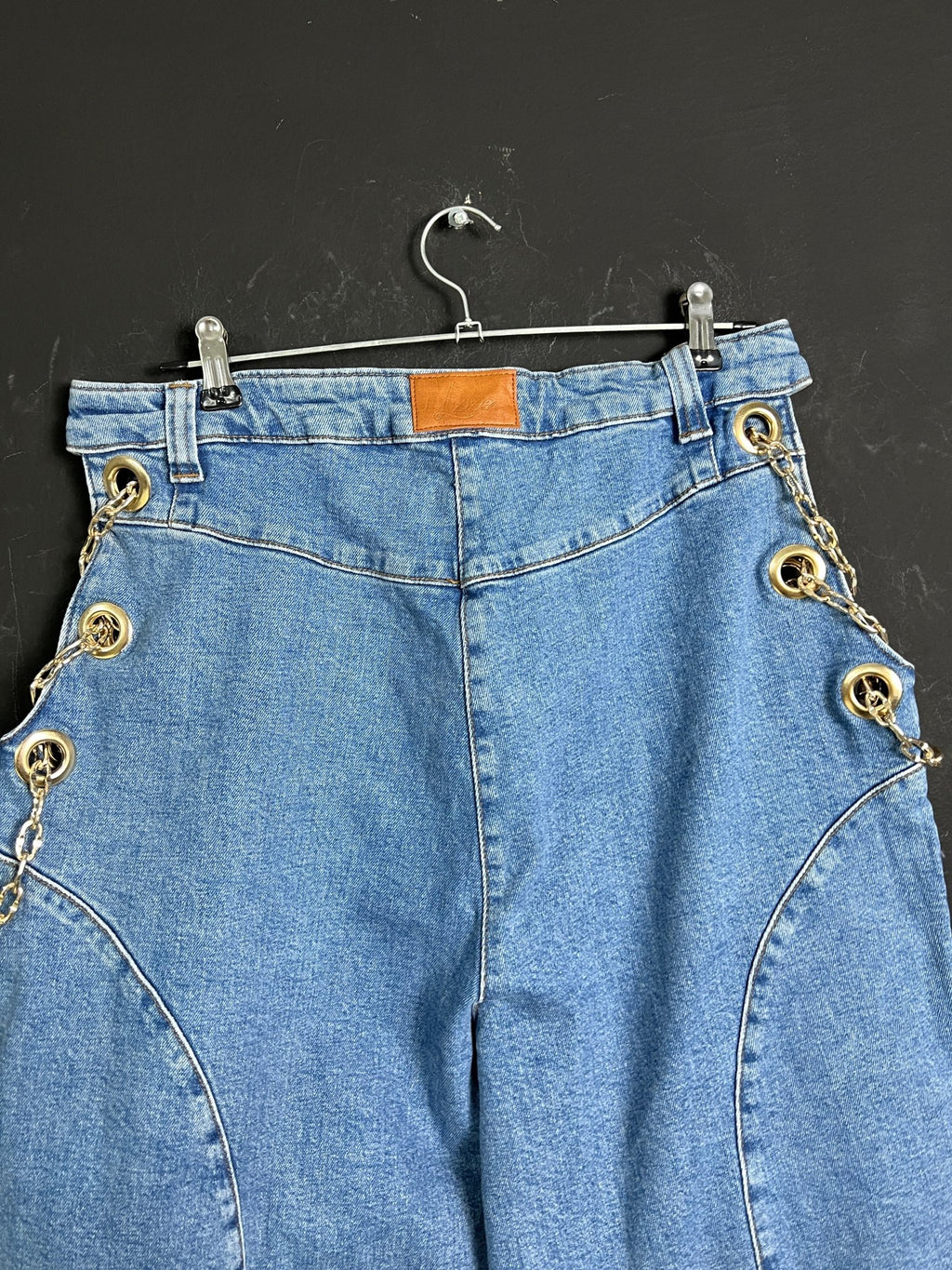 Asos Women's Pants with Chain Detailing - Funkify