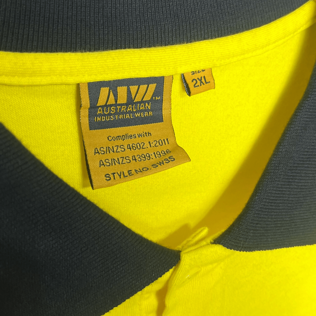 Australian Industrial Wear Polo Shirt 2XL - Funkify