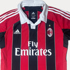 Authentic Adidas AC Milan 2012/2013 Home Football Jersey - Funkify