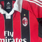 Authentic Adidas AC Milan 2012/2013 Home Football Jersey - Funkify