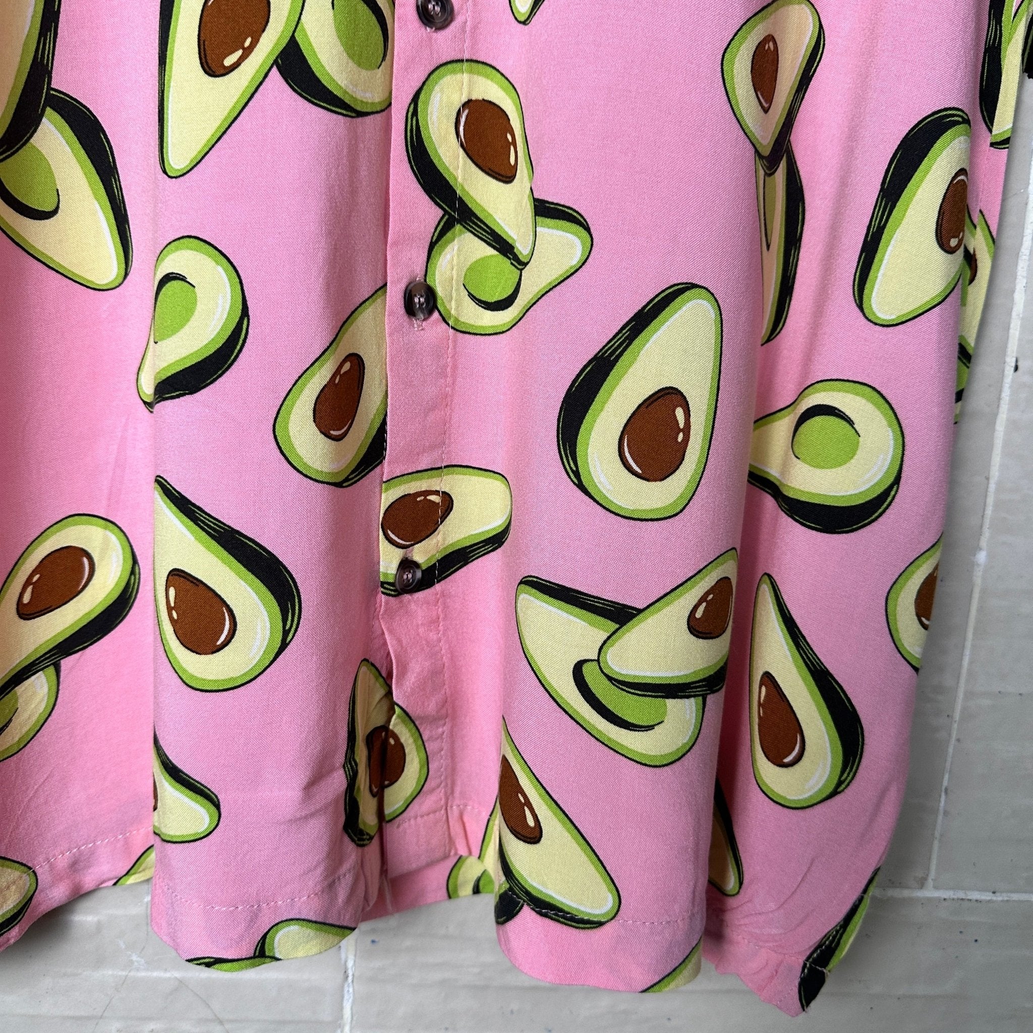 Avocado Pattern Shirt - Funkify