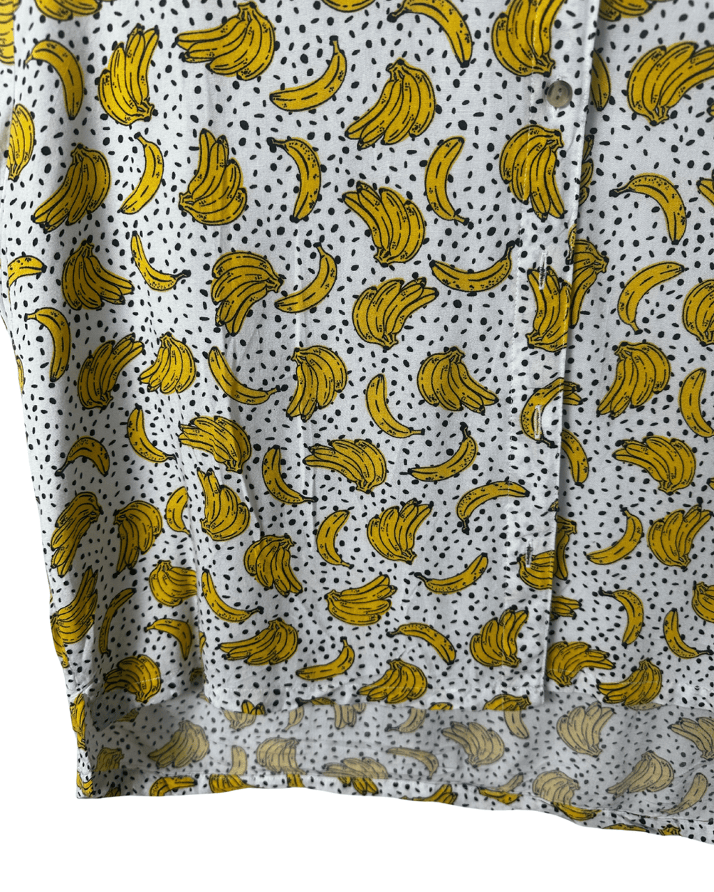 Banana Pattern Women's Shirt - Women's XL - Funkify