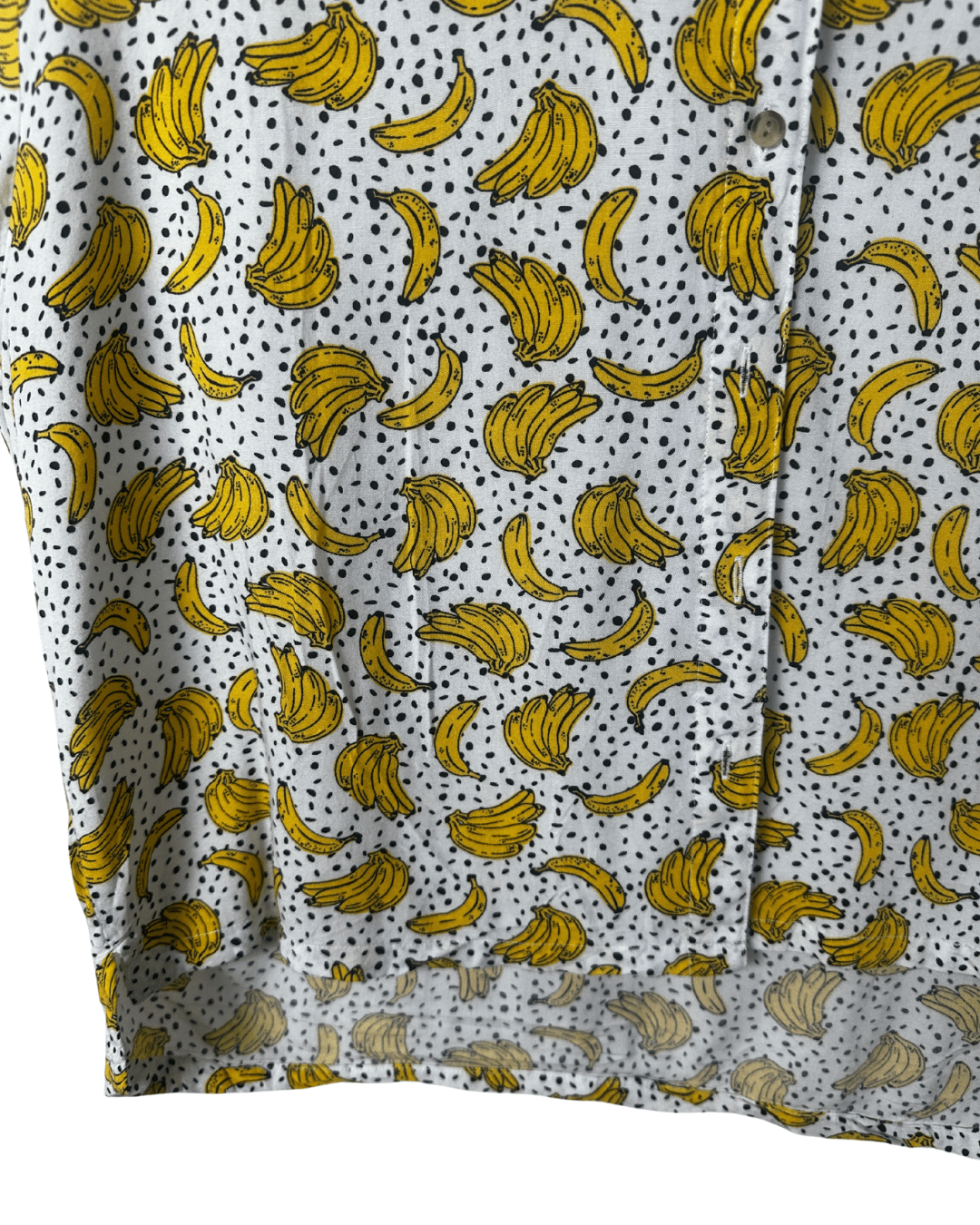 Banana Pattern Women's Shirt - Women's XL - Funkify