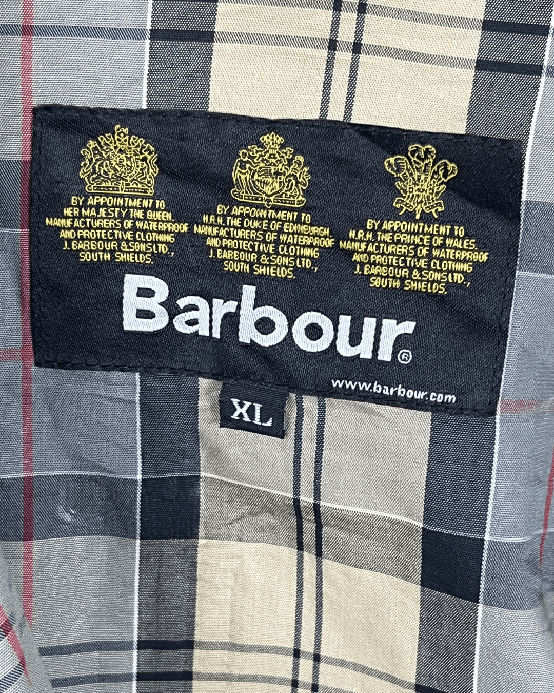 Barbour A7 International Waxed Cotton Multipocket Jacket - XL - Funkify