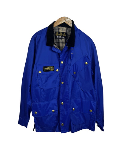 Barbour A7 International Waxed Cotton Multipocket Jacket - XL - Funkify
