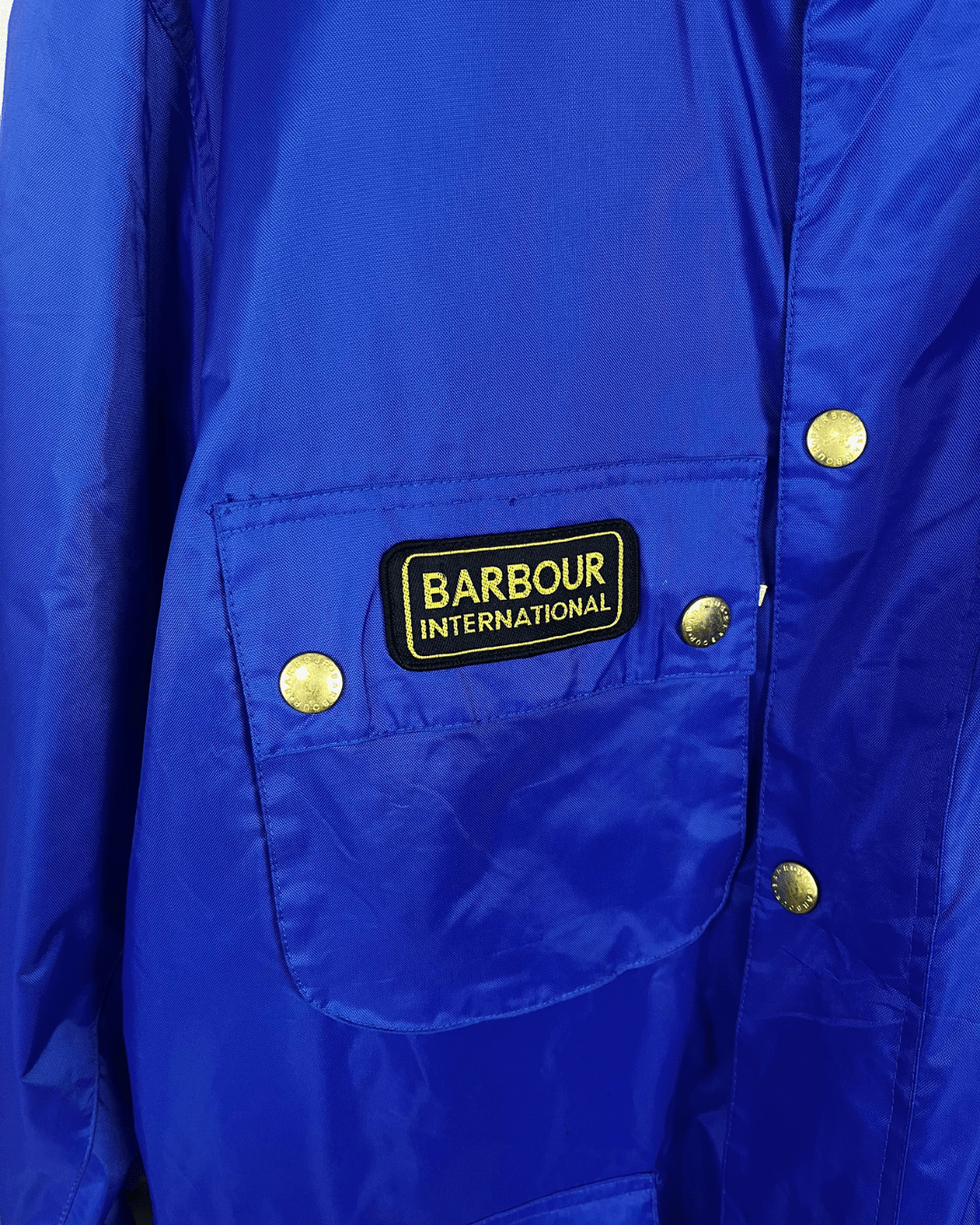Barbour A7 International Waxed Cotton Multipocket Jacket - XL - Funkify