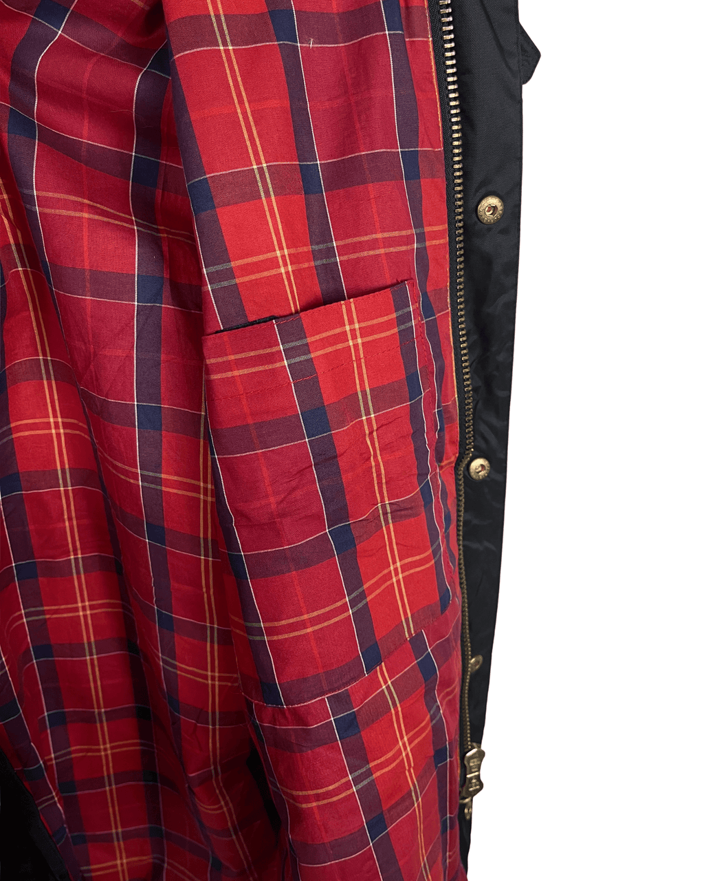 Barbour A7 International Waxed Cotton Multipocket Jacket - XL - Funkify