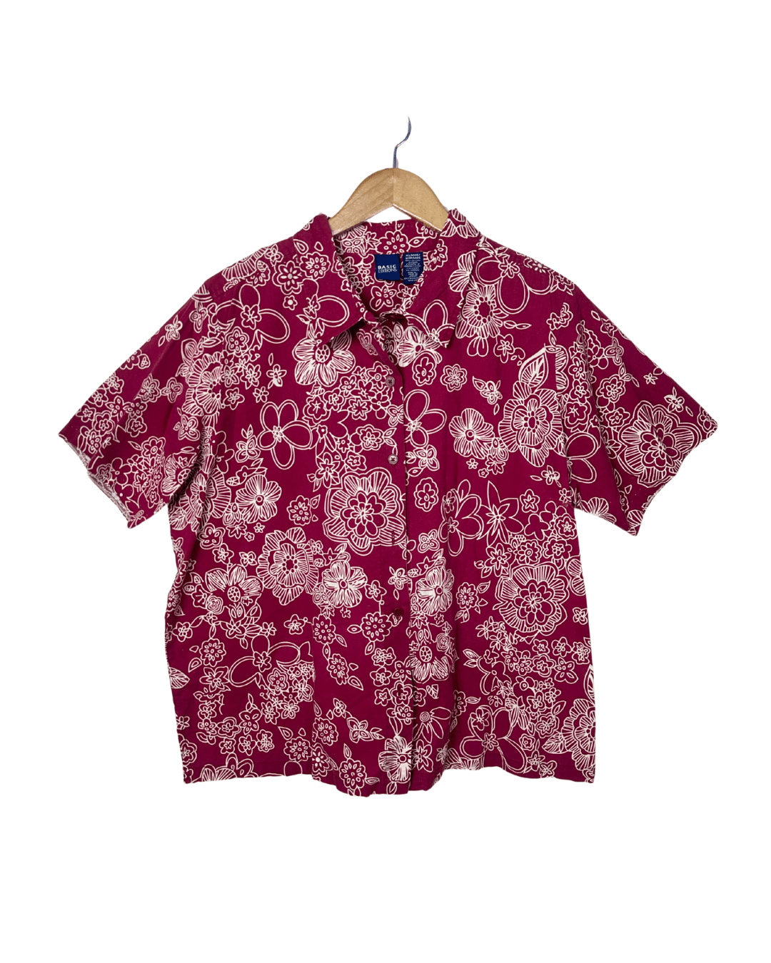 Basic Editions Shirt Women's XL - Funkify