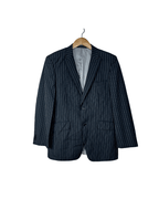 Batistini Striped Wool - Blend Full Suit - Size 50 - Funkify