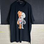 Bear Skeleton Graphic Tee - Funkify