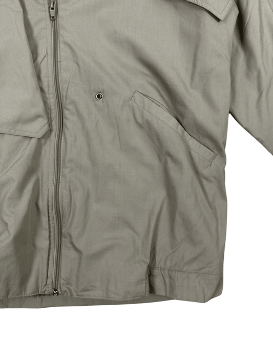 Beige Fur Lined Women's Jacket - Large/XL - Funkify