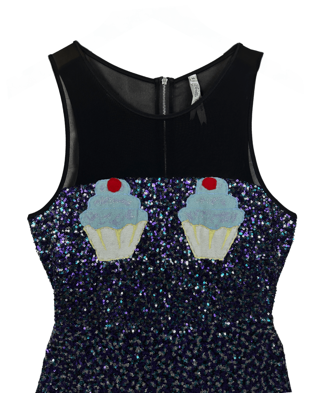 Belle Sequin Cupcake Dress - Medium - Funkify