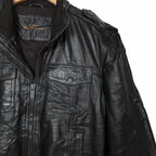 Ben Sherman Brown Genuine Leather Jacket Medium - Funkify