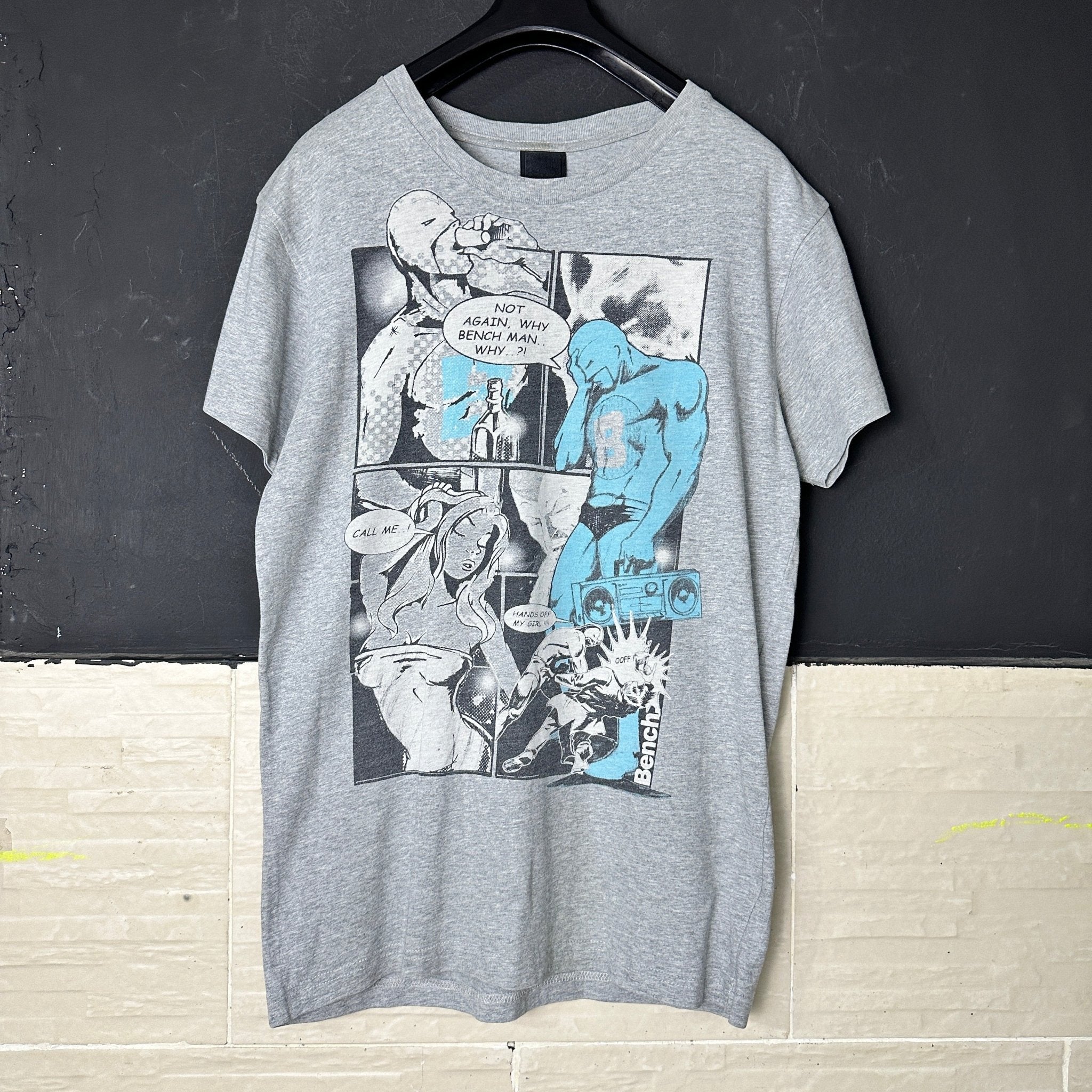 Bench Comic Art Graphic Tee - Funkify