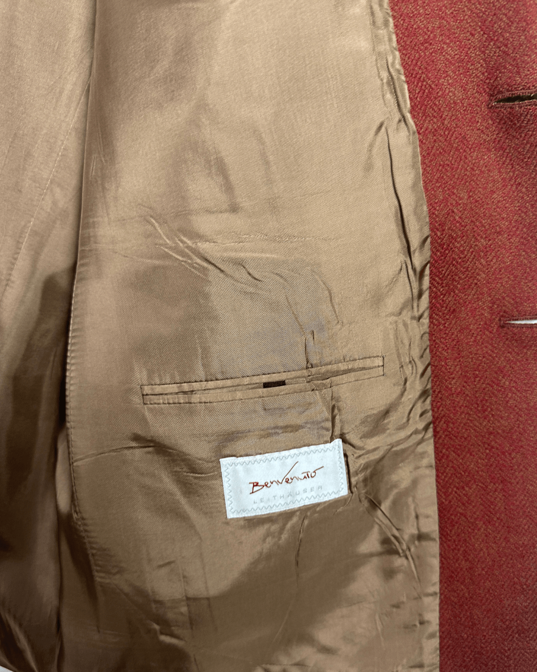 Benvenuto Soft Lambswool Blazer - Size 54 - Funkify