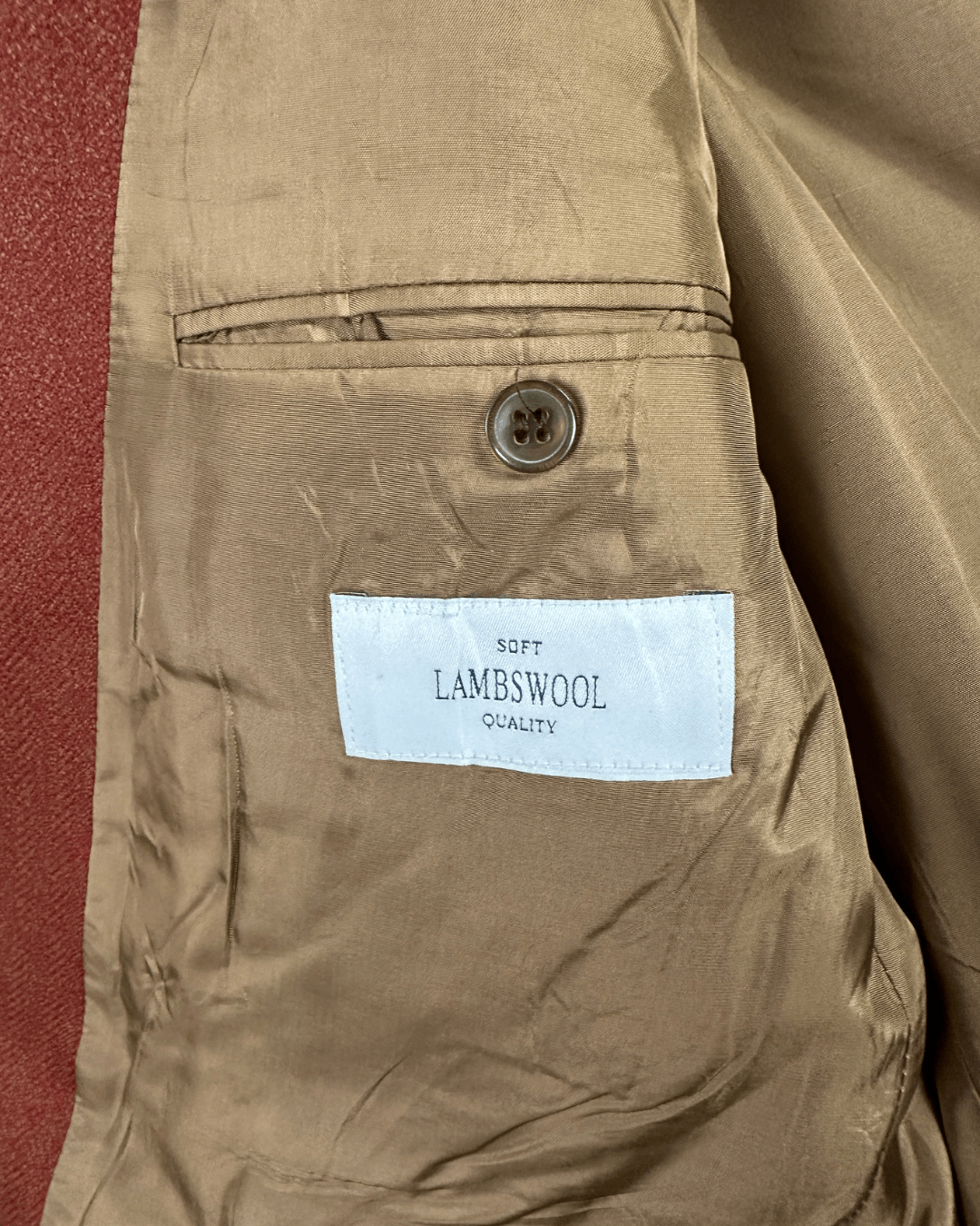 Benvenuto Soft Lambswool Blazer - Size 54 - Funkify