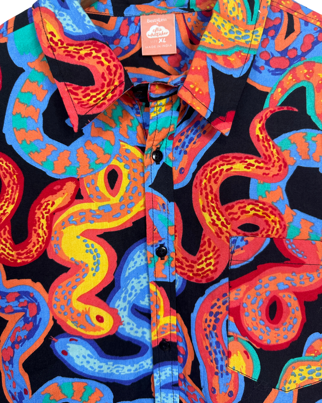 Best & Less Snake Print shirt - XL - Funkify
