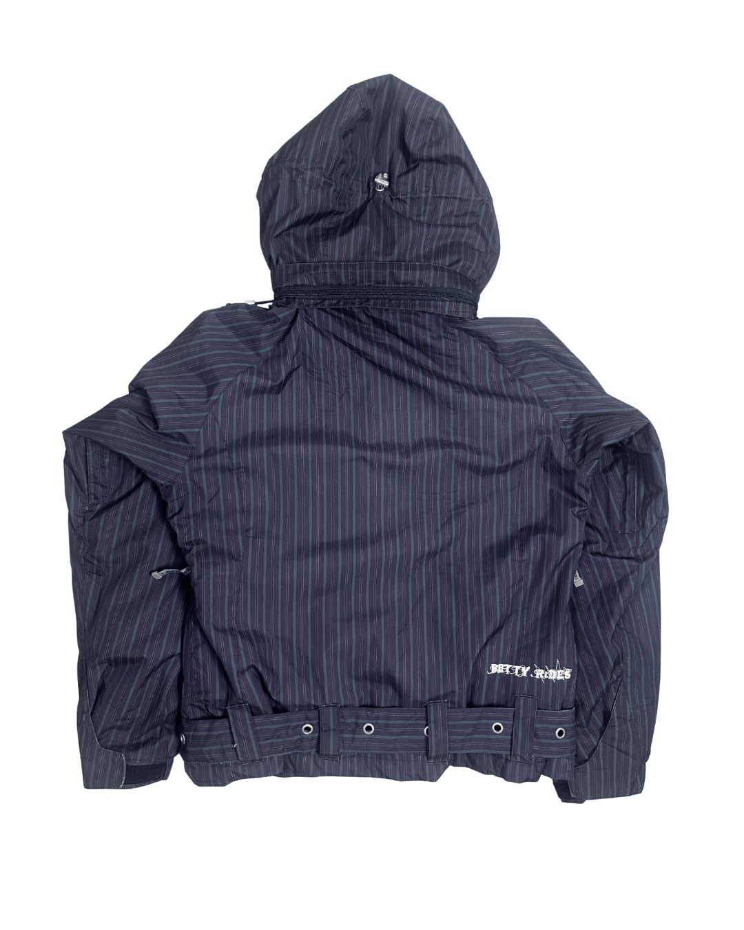 Betty Rides Pinstripe Collection Women's Jacket Medium - Funkify