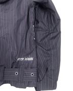 Betty Rides Pinstripe Collection Women's Jacket Medium - Funkify