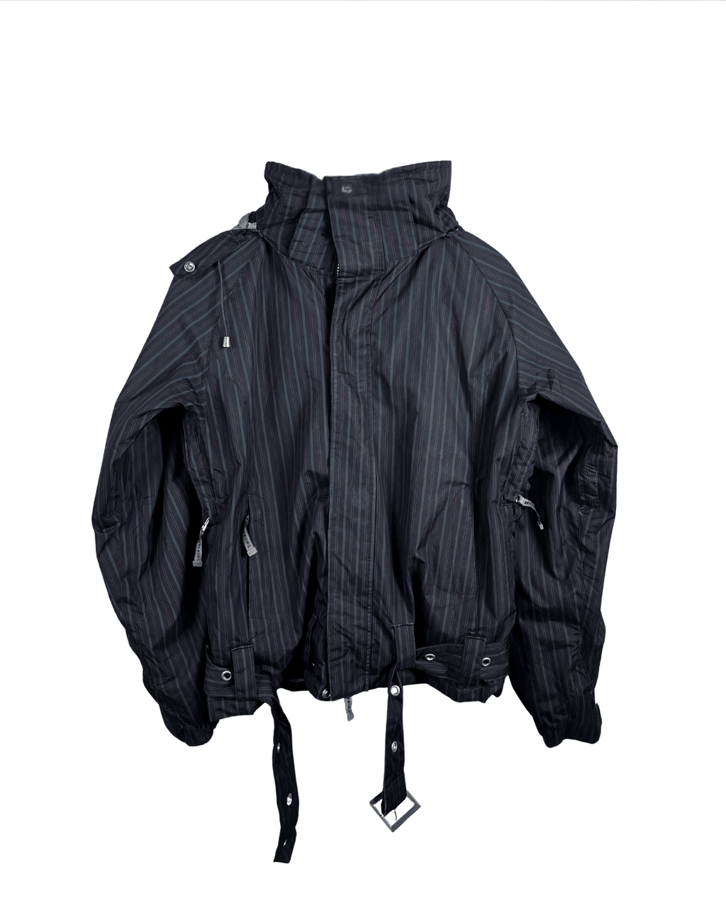 Betty Rides Pinstripe Collection Women's Jacket Medium - Funkify