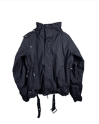 Betty Rides Pinstripe Collection Women's Jacket Medium - Funkify