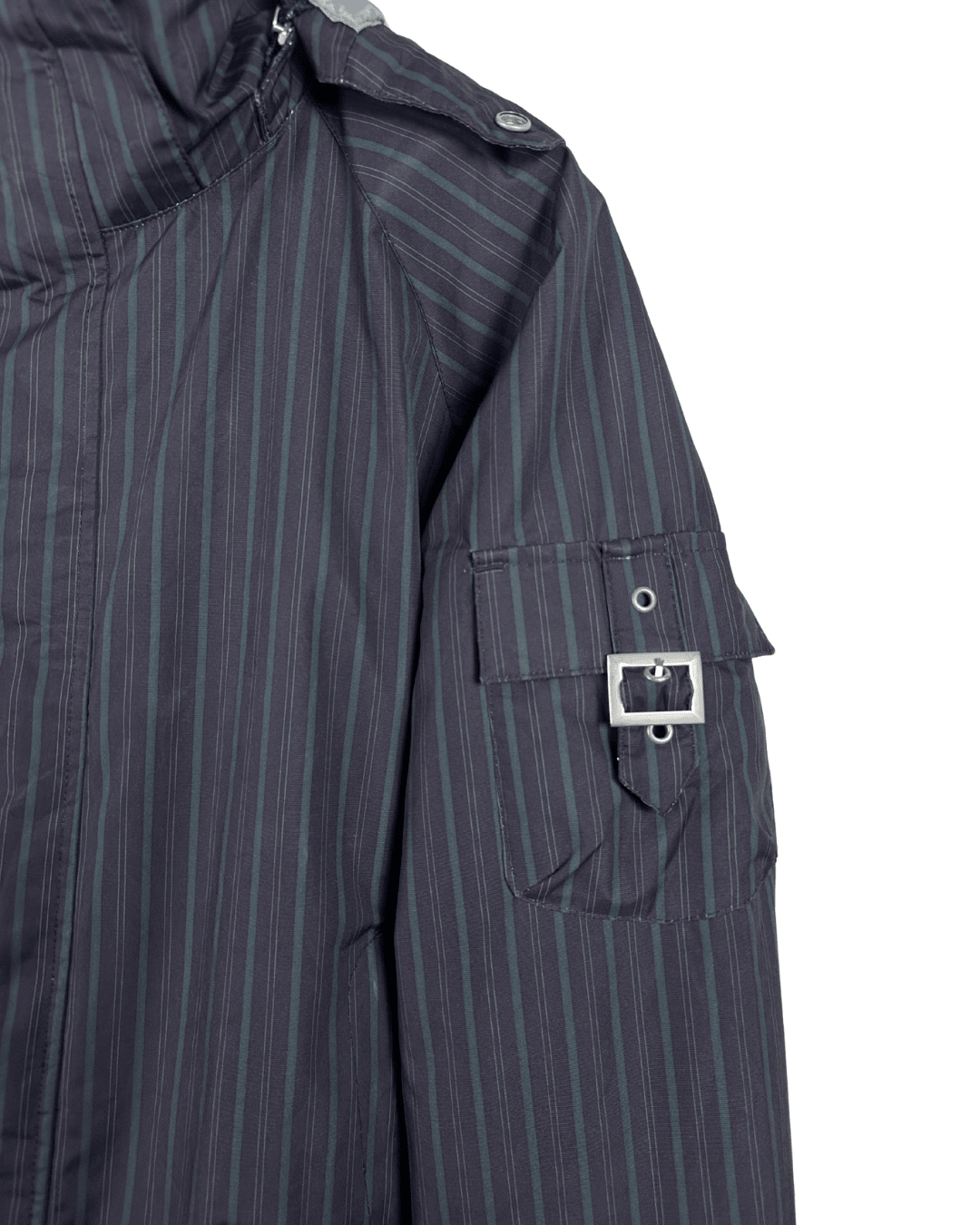 Betty Rides Pinstripe Collection Women's Jacket Medium - Funkify