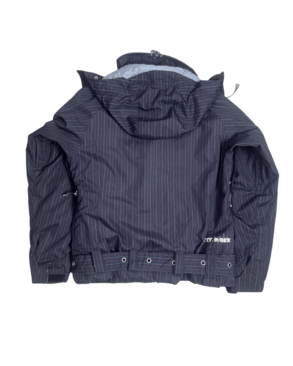 Betty Rides Pinstripe Collection Women's Jacket Medium - Funkify