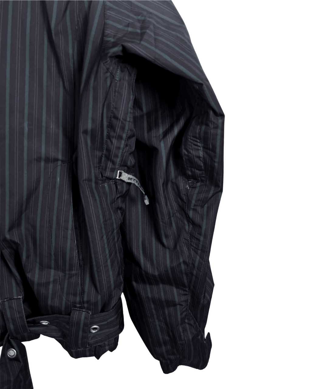 Betty Rides Pinstripe Collection Women's Jacket Medium - Funkify