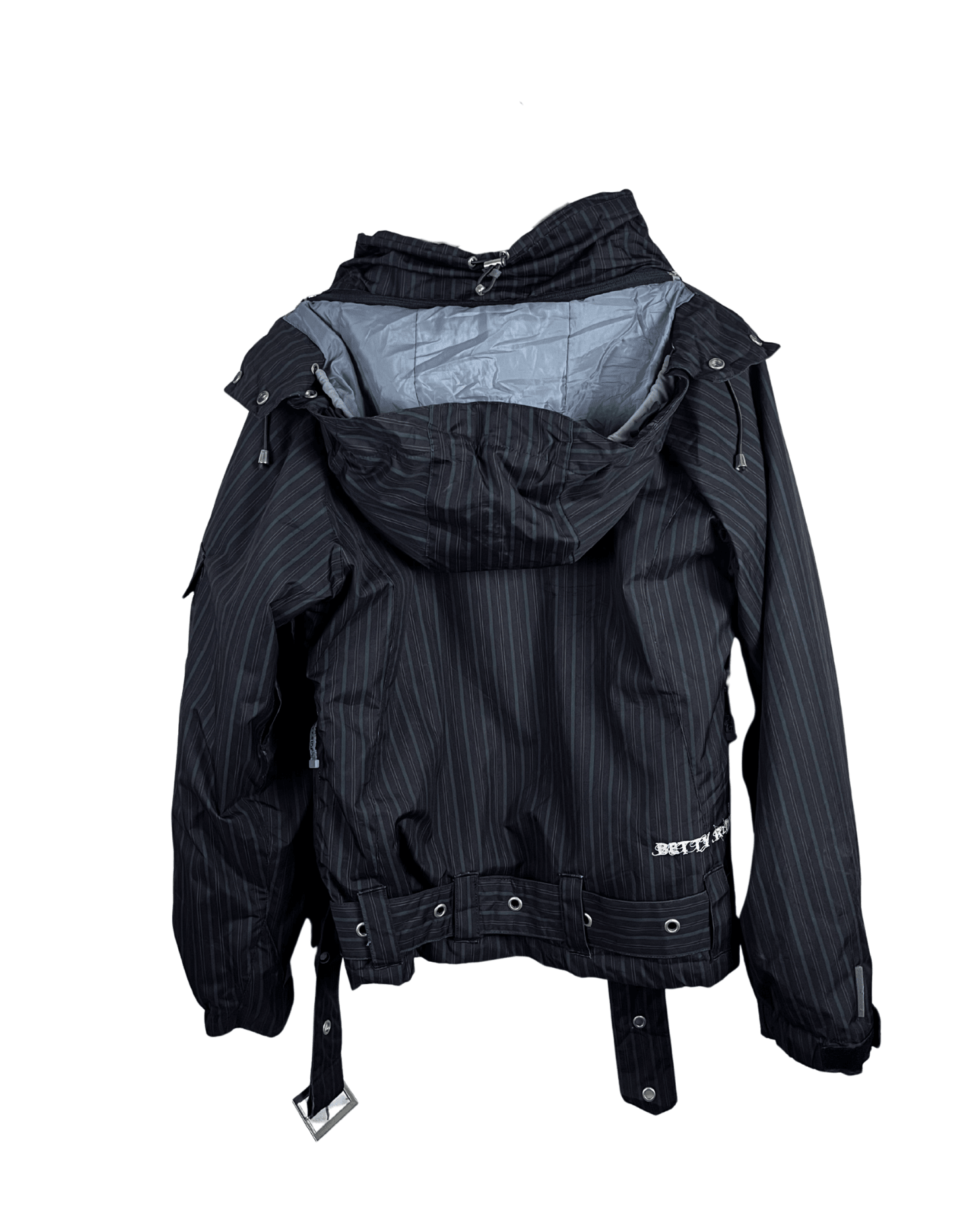 Betty Rides Pinstripe Collection Women's Jacket Medium - Funkify