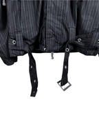 Betty Rides Pinstripe Collection Women's Jacket Medium - Funkify