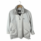 Biaginni White Jacket with Foldable HoodXL - Funkify