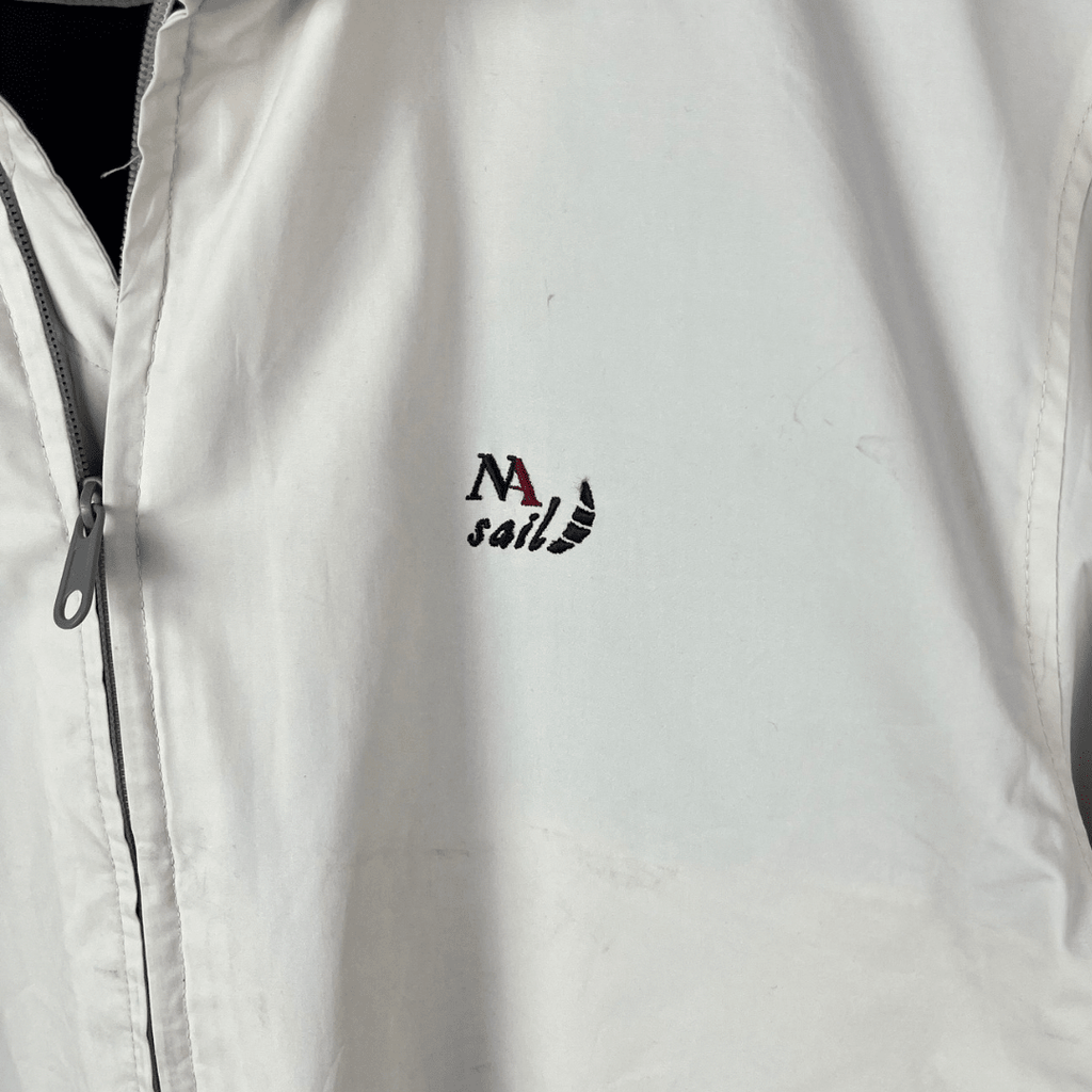 Biaginni White Jacket with Foldable HoodXL - Funkify