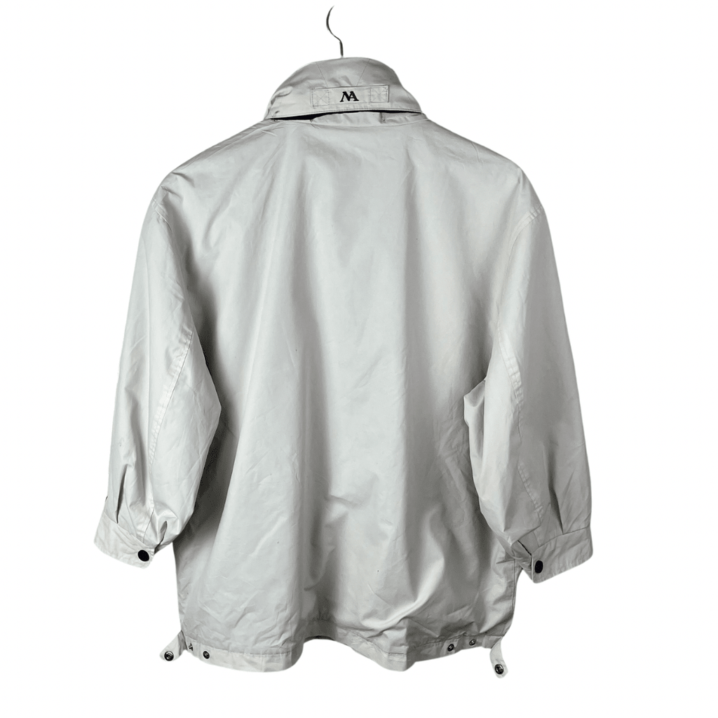 Biaginni White Jacket with Foldable HoodXL - Funkify
