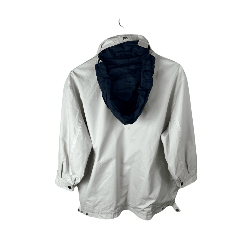 Biaginni White Jacket with Foldable HoodXL - Funkify