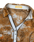 Biba Sheer Women's Shirt w/ Multi - Style Buttons - Funkify
