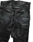 Biker Moto Leather Pants XL - Funkify