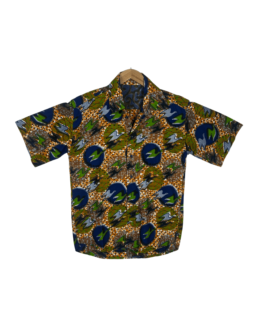 Bird Pattern Shirt - Medium - Funkify