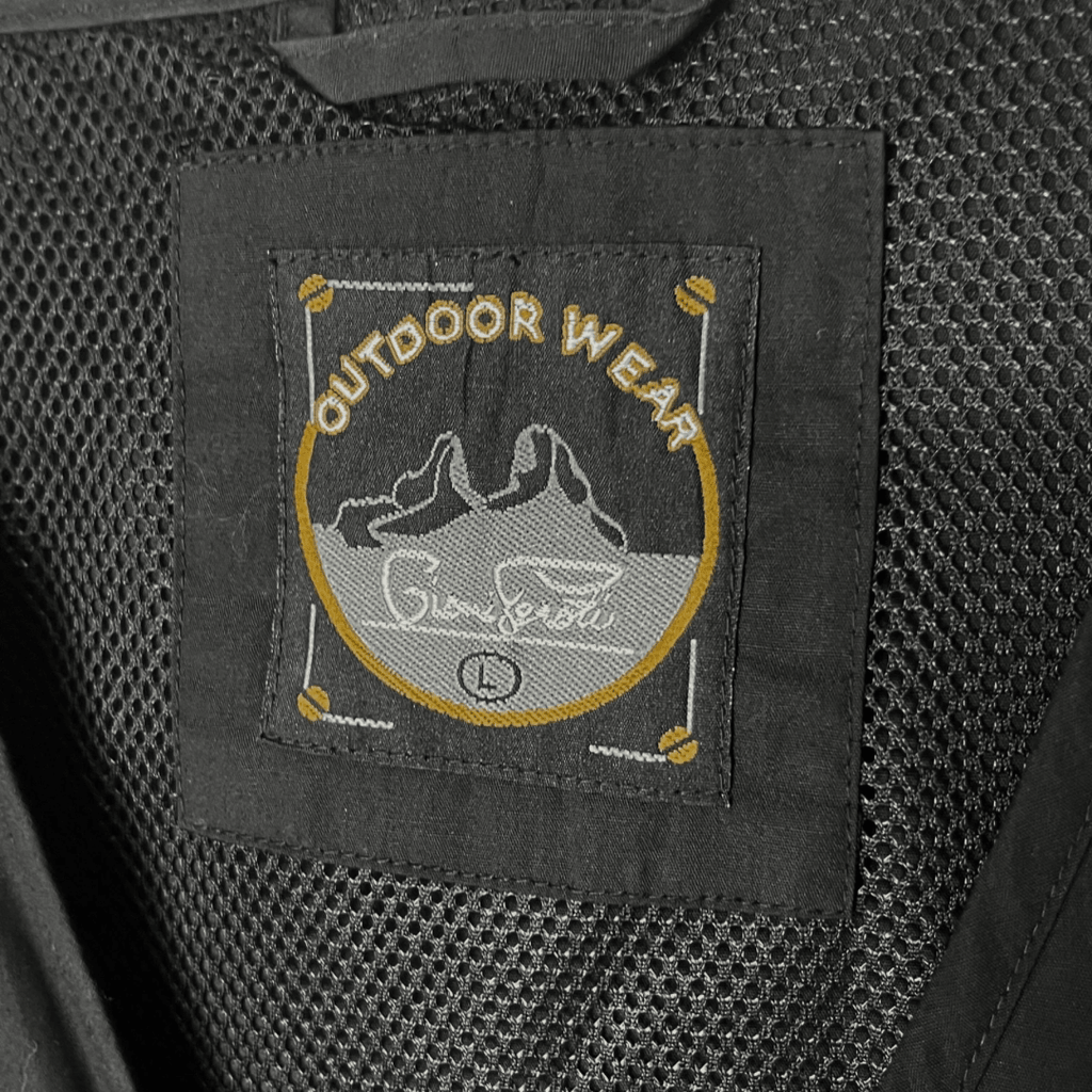 Black Cargo Vest Large - Funkify