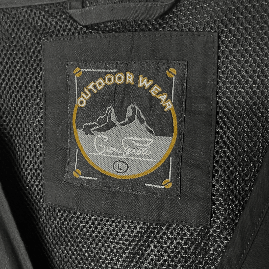 Black Cargo Vest Large - Funkify