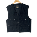 Black Cargo Vest Large - Funkify