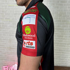 Black Chrome AFL Masters Polo Shirt - Funkify