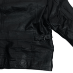Black Leather Jacket 2XL - Funkify
