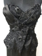 Black Sequenced Corset - Funkify