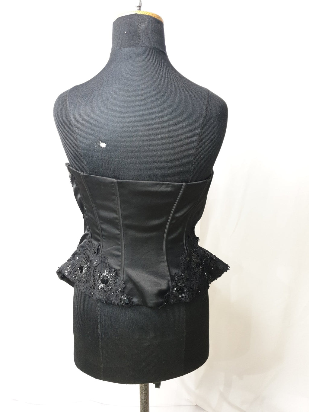 Black Sequenced Corset - Funkify